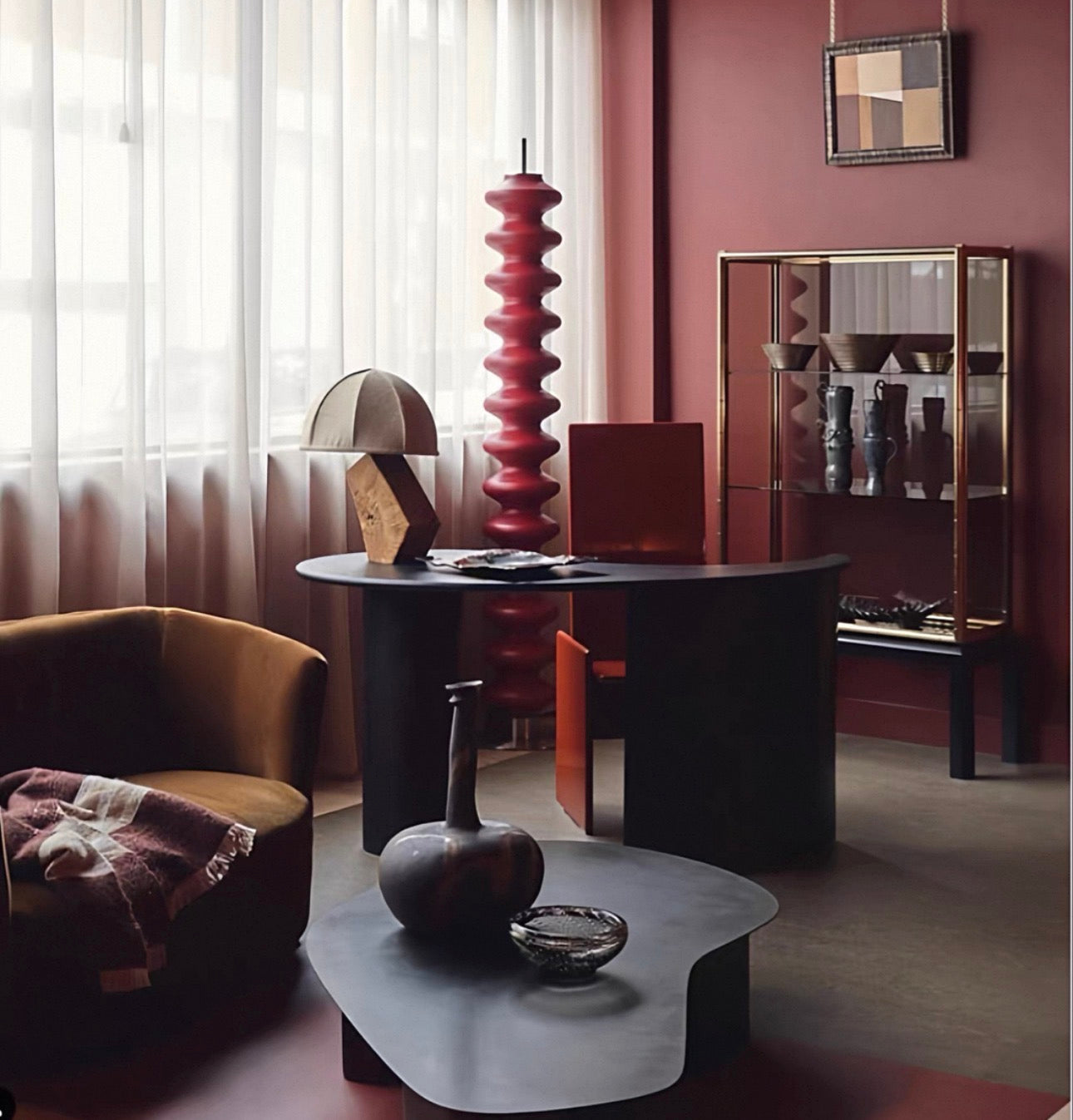 Japandi 木质台灯 |cloak5674