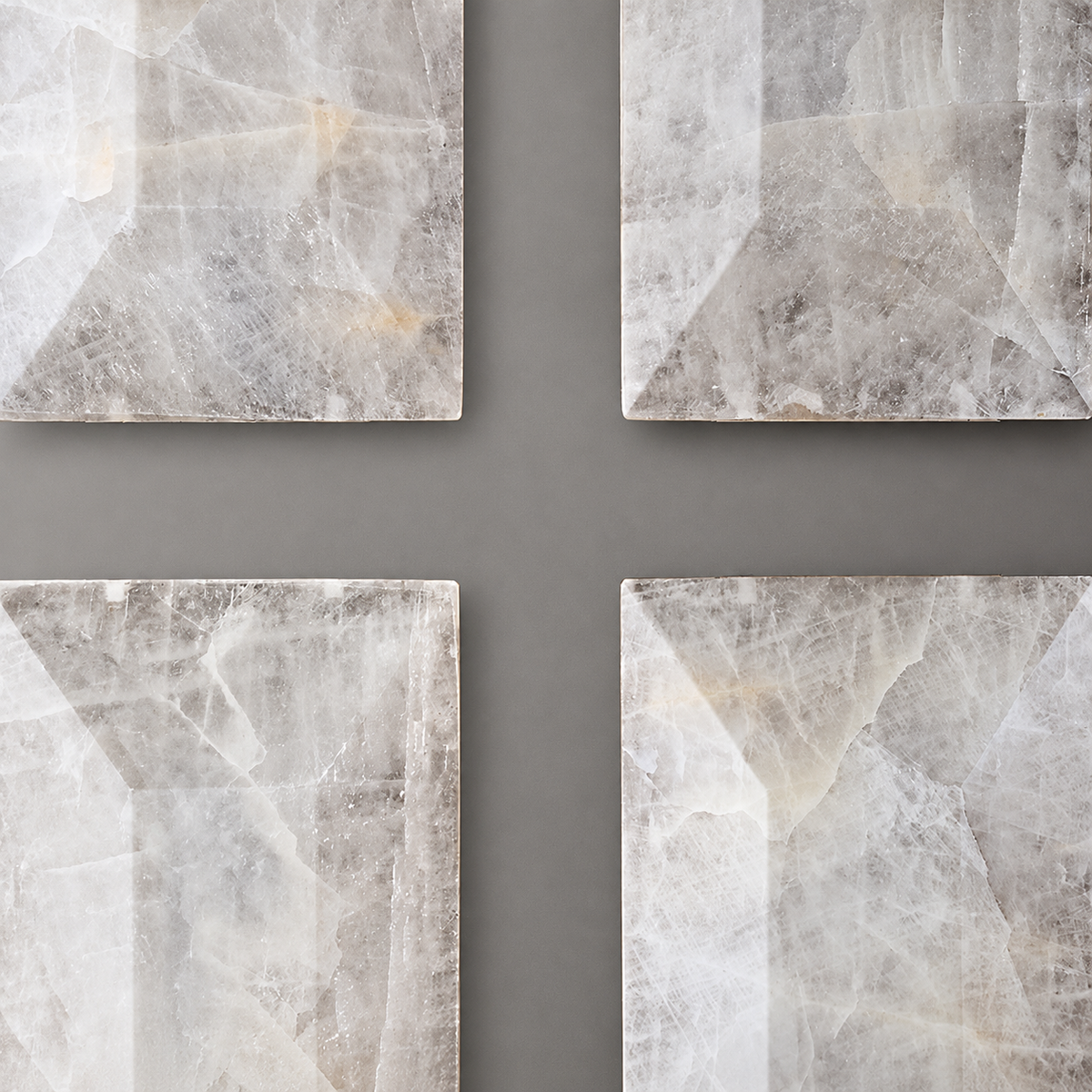CALCITE & COPPER WALL SCONCE | CLUG02