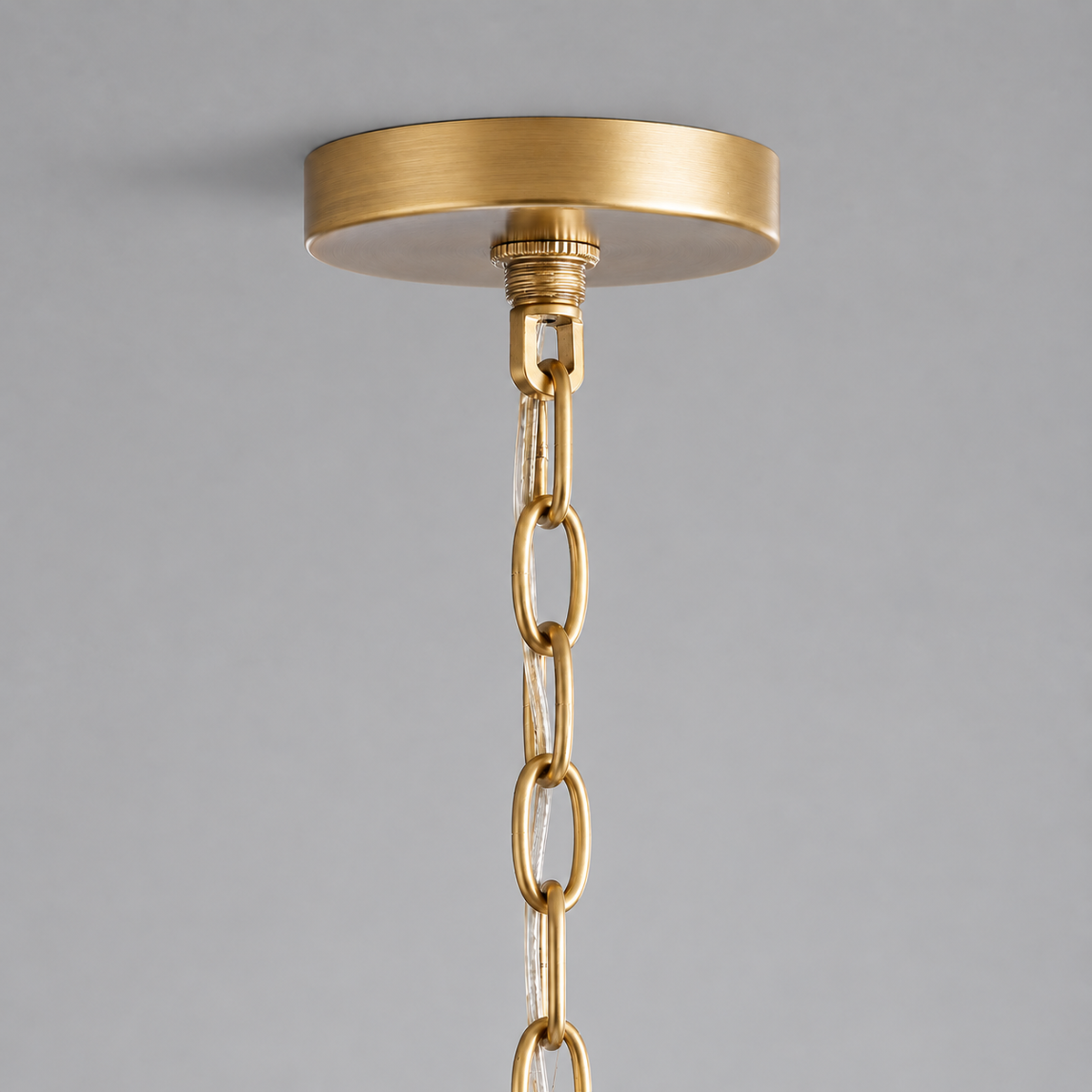 The Belluno Lantern | Glass & Brass Pendant | CLND038