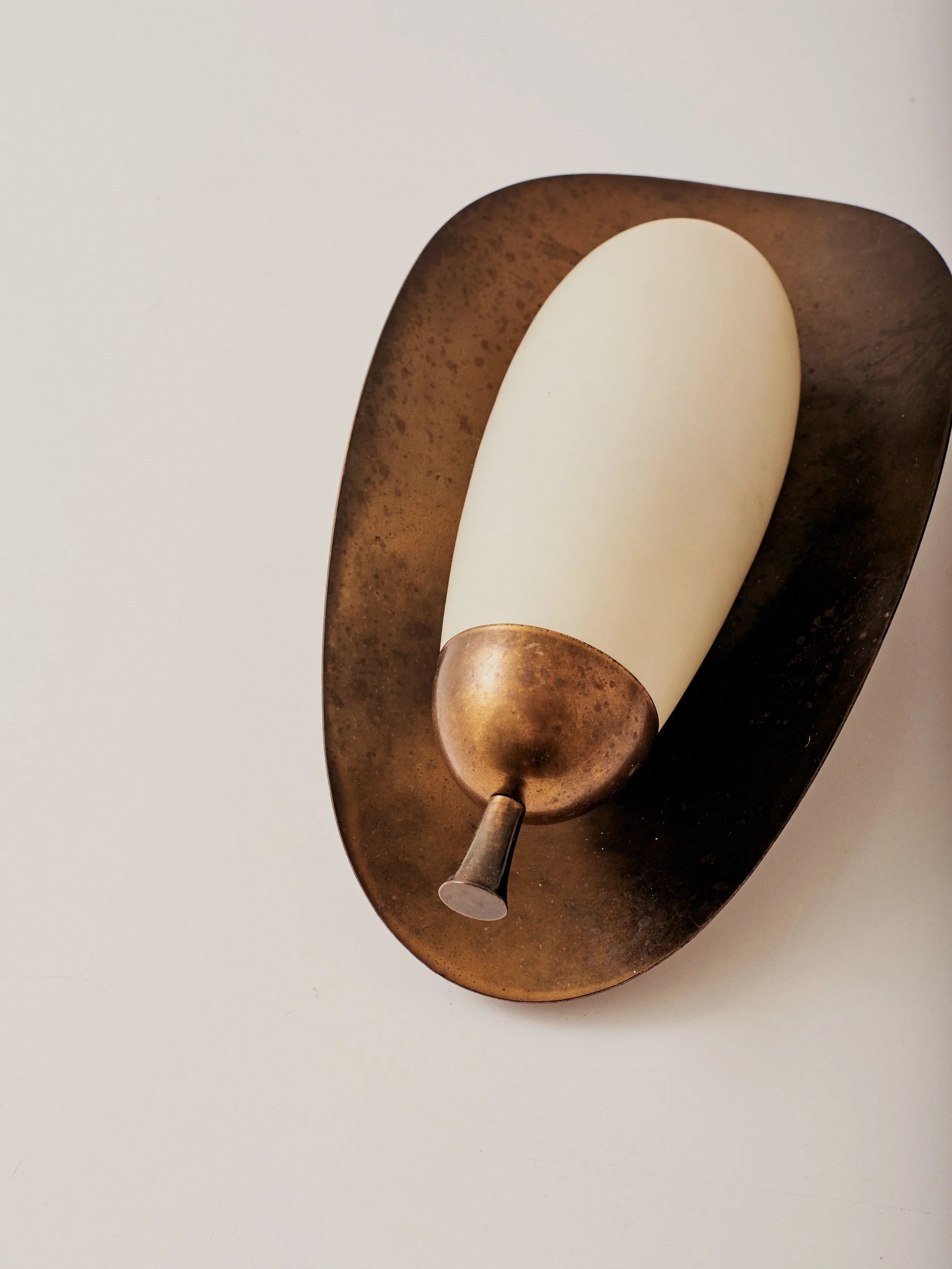 Alabaster & Copper Wall Sconce | Clasyh87