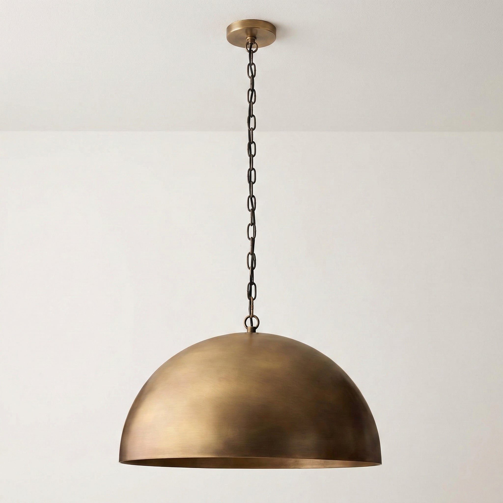 BLACK BRASS DOME PENDANT LIGHT | DESIGN CLSS8500B