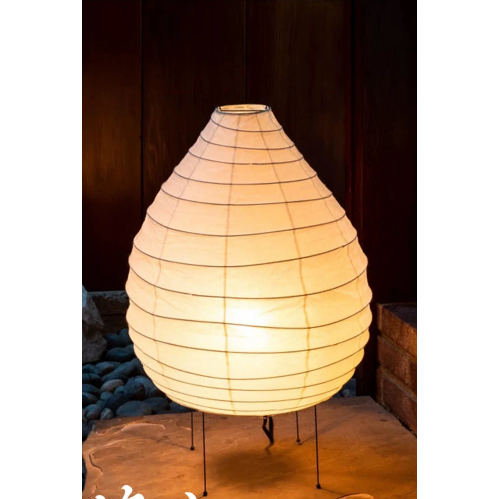 Akari 22n Paper Lantern Lamp Lamps for Japandi Minimalist Wabi Sabi Interiors