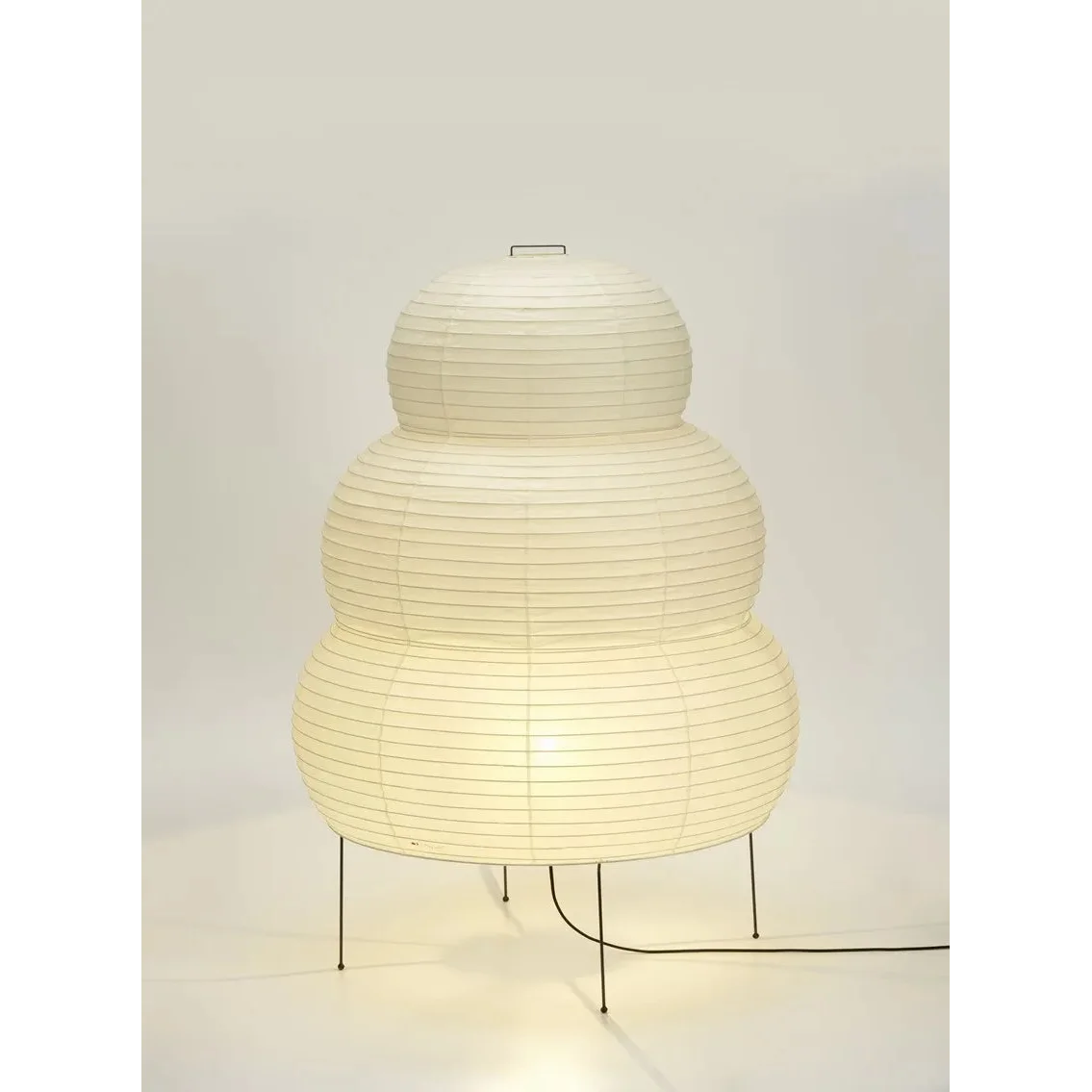 Akari Paper Lamp Noguchi 24n Warm Japandi Minimalism Wabi Sabi Decor