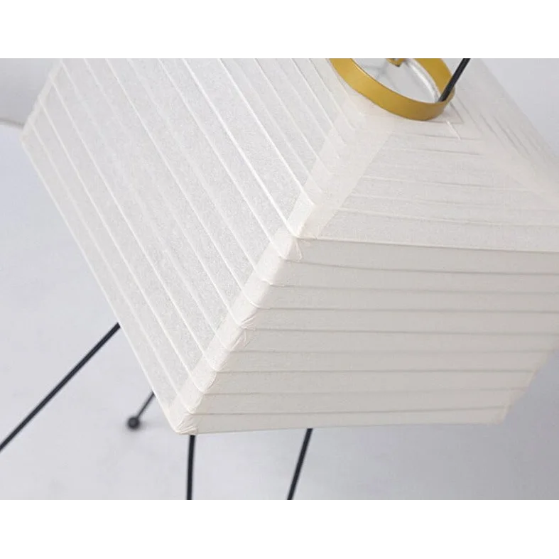 Noguchi Lamp | Akari 7a | White Paper Floor Light for Living Room Bedroom | Japandi Minimalism Wabi Sabi Decor