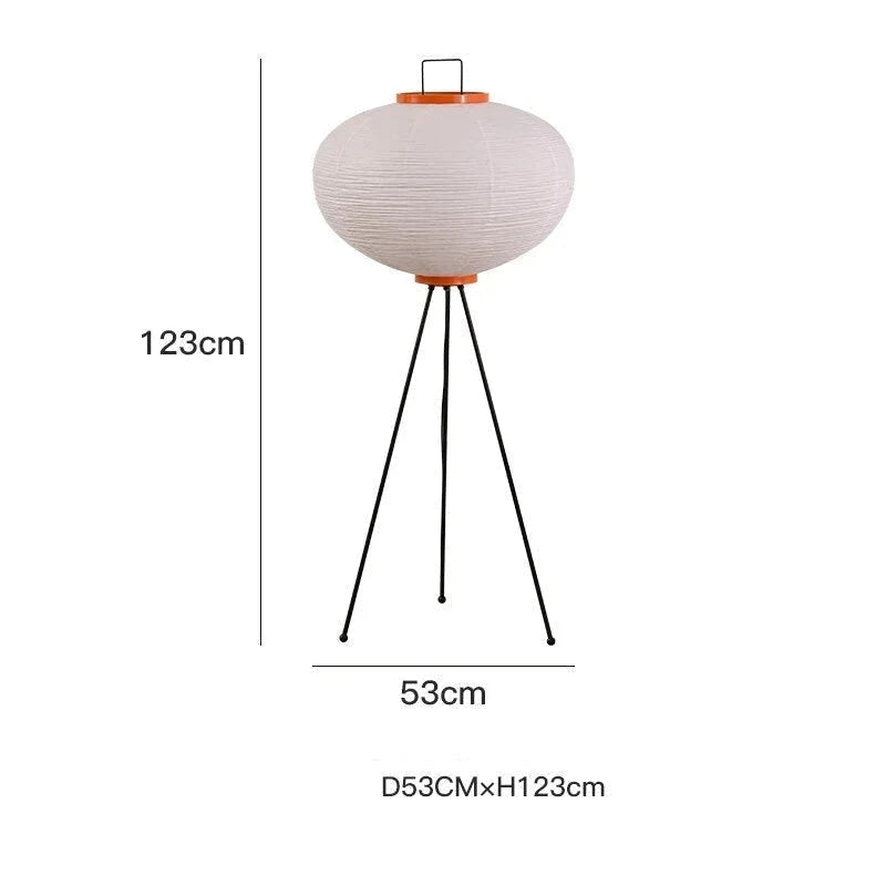 Noguchi Lamp | Akari 10a Tripod Floor For Living Room Casalola - Minimalist Lamps