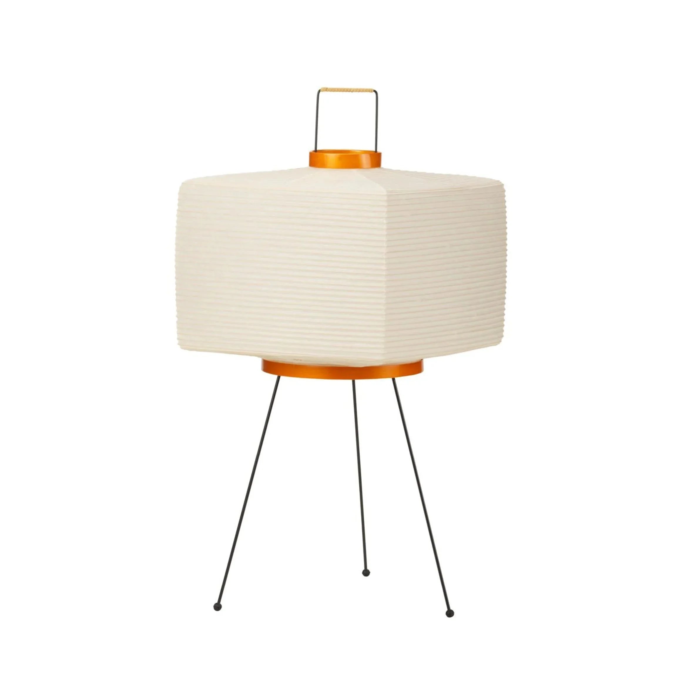 Noguchi Lamp | Akari 7a White Minimalism Tripod Floor Light For Living Room Bedroom - Minimalist Lamps
