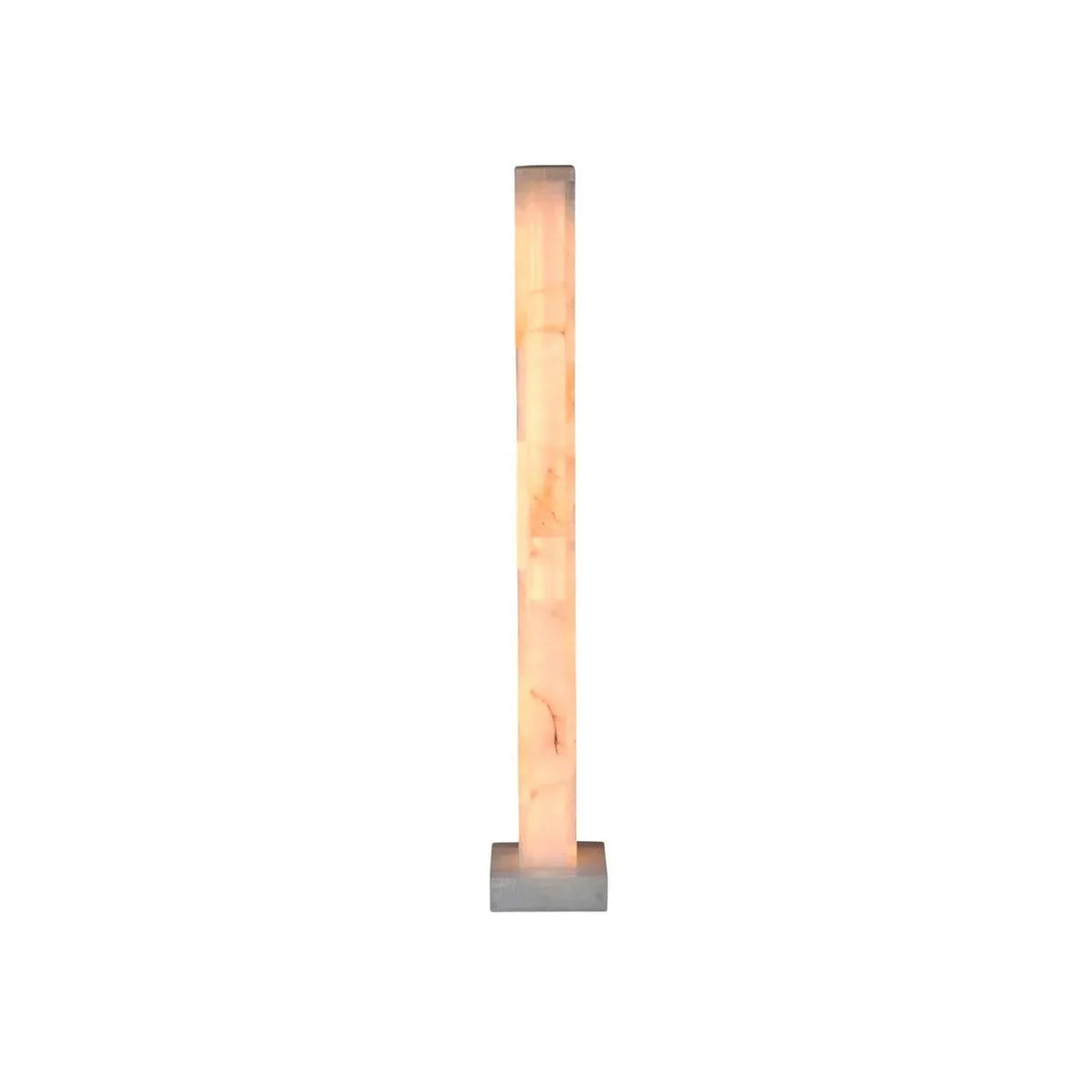 Alabaster Column Floor Lamp | Solid-stone Pillar Minimalist Modern Living Room & Bedroom Casalolalights Luxury Lamps