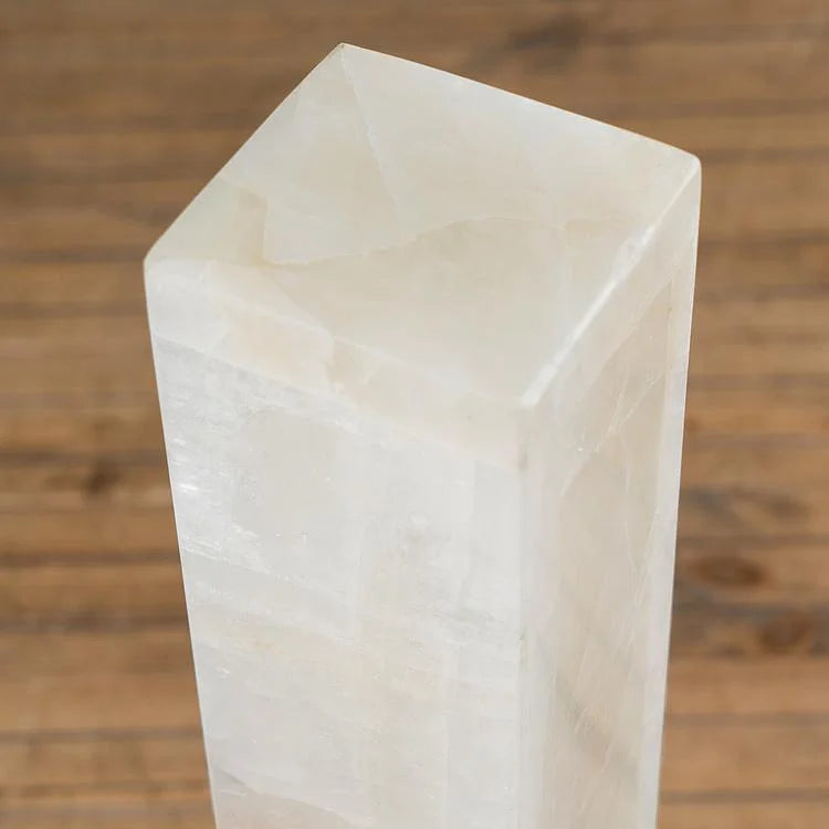 Alabaster Column Floor Lamp | Solid-stone Pillar Minimalist Modern Living Room & Bedroom Casalolalights Luxury Lamps