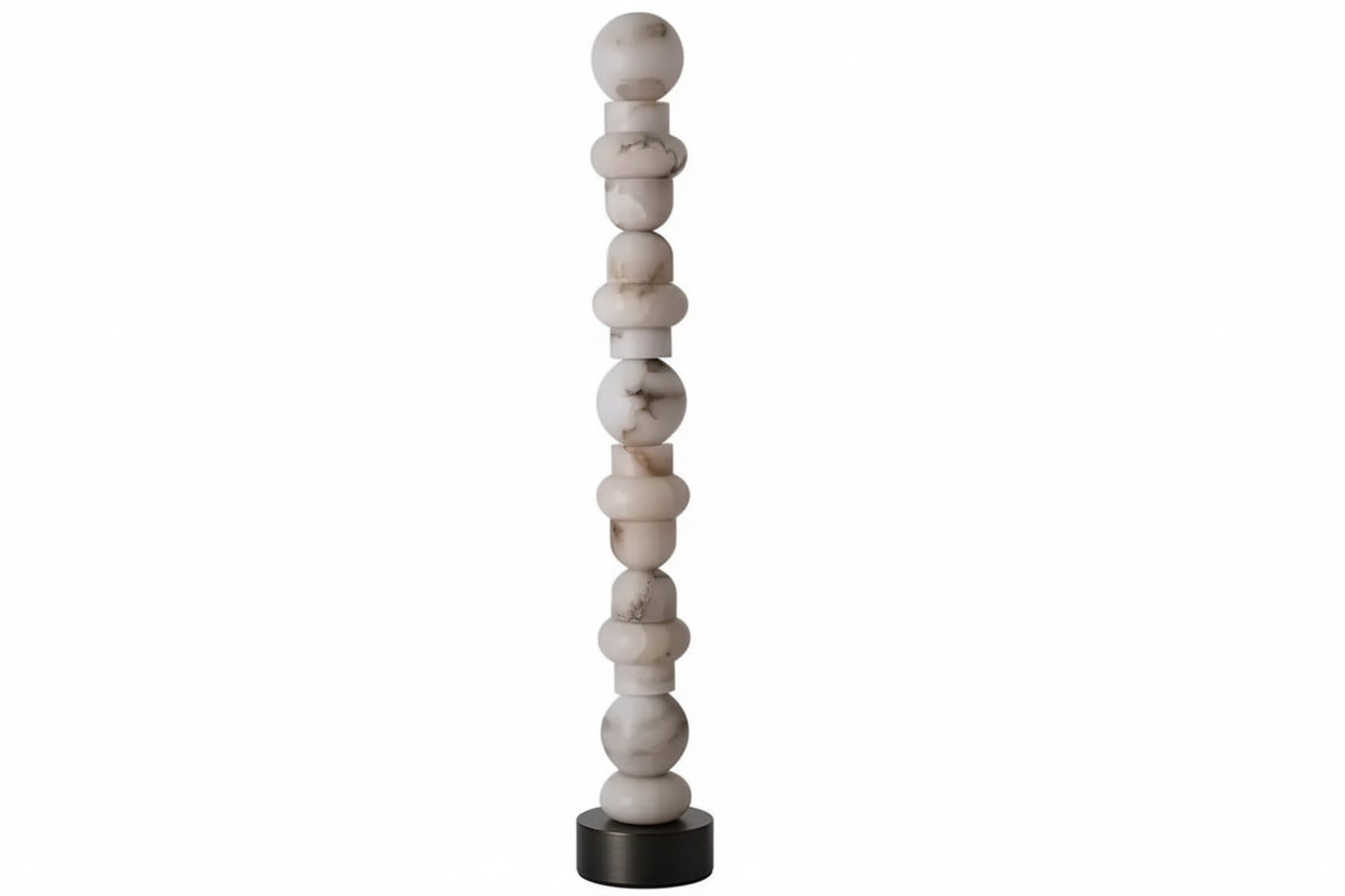 ALABASTER COLUMN FLOOR LAMP | DESIGN KPO98 GRENALDI