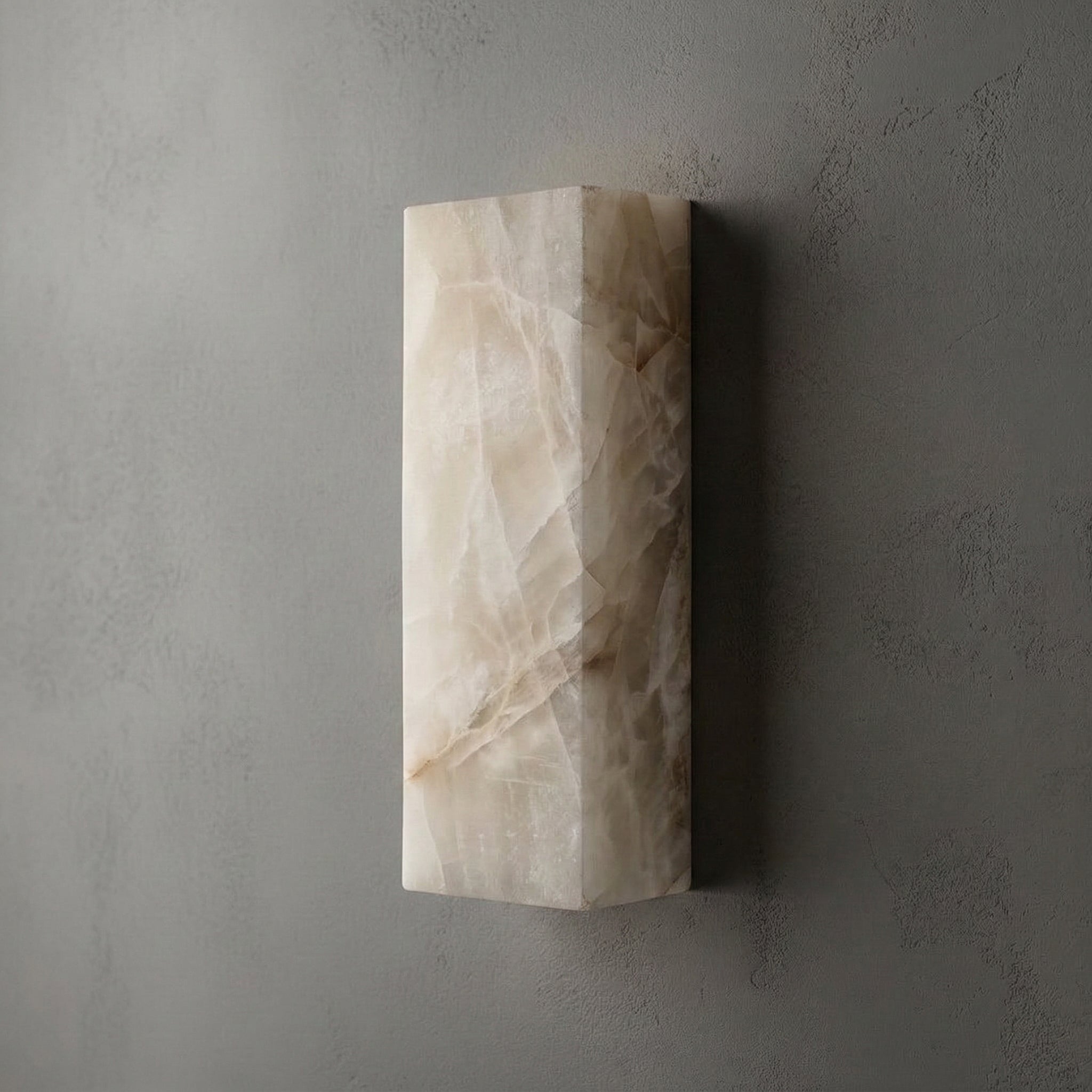 ALABASTER COLUMN WALL LAMPS | CLAW025