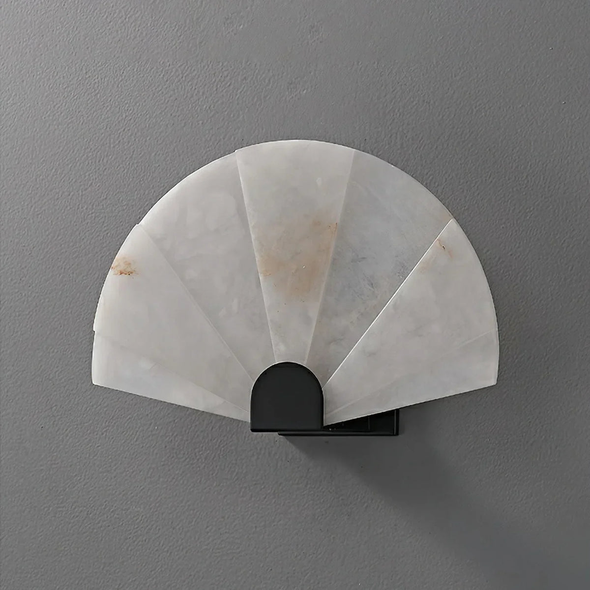 Alabaster Fan Wall Sconce | Translucent Stone 35cm Modern Living Room & Hallway Casalolalights Luxury Lamps