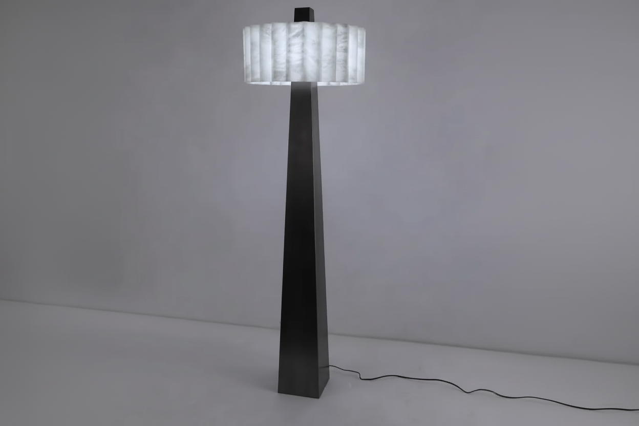 ALABASTER PANTHEON FLOOR LAMP | DESIGN 895TY MORELLI
