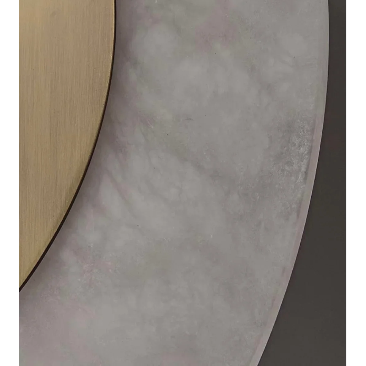 Alabaster Wing Wall Sconce | Carved Stone & Brushed Brass 40cm Organic Modern Living Bedroom Casalolalights Luxury