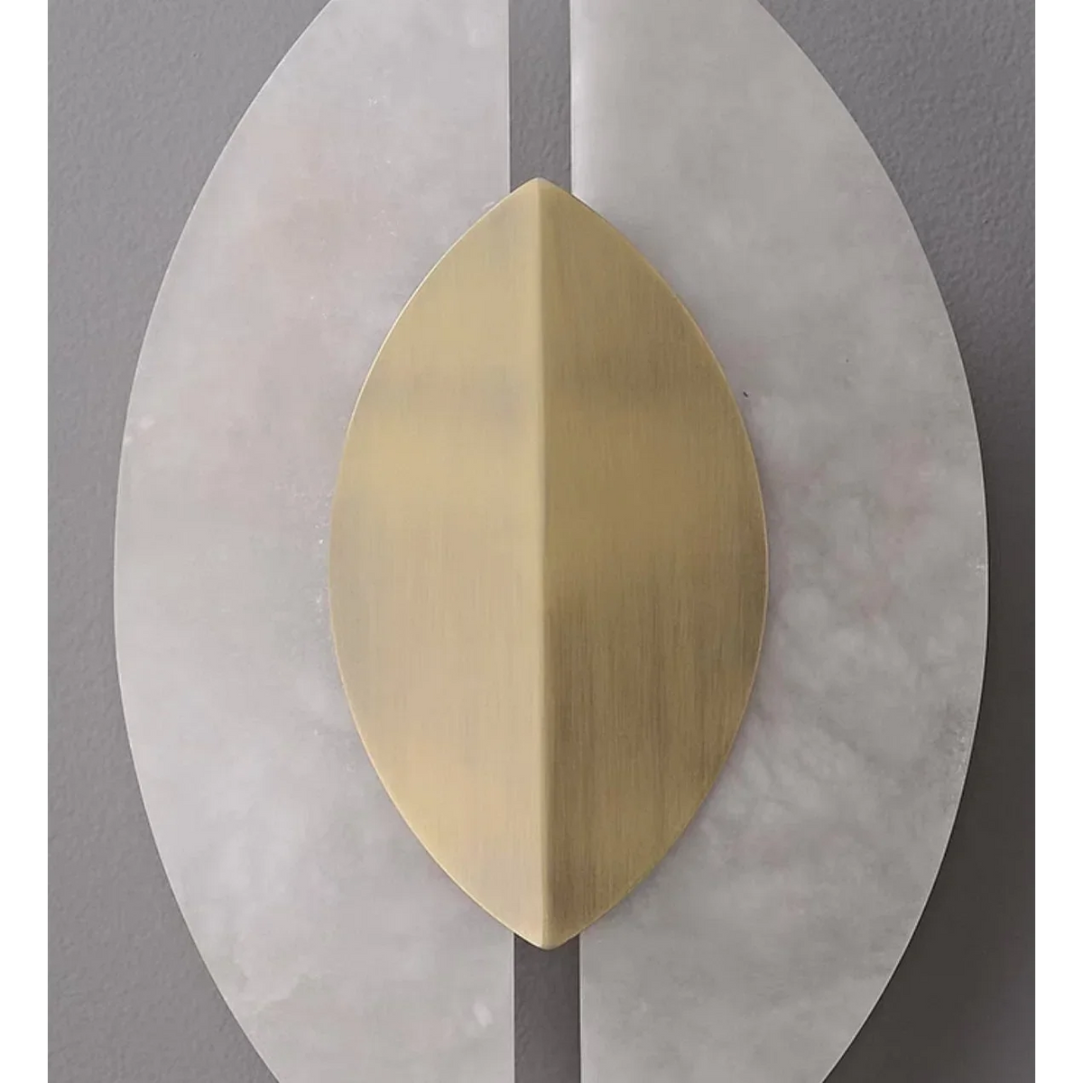 Alabaster Wing Wall Sconce | Carved Stone & Brushed Brass 40cm Organic Modern Living Bedroom Casalolalights Luxury