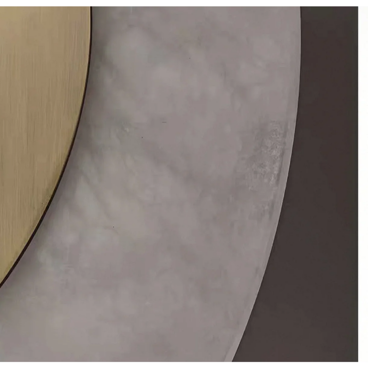 Alabaster Wing Wall Sconce | Carved Stone & Brushed Brass 40cm Organic Modern Living Bedroom Casalolalights Luxury