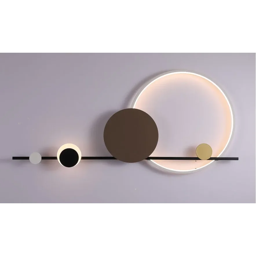 Modern Chic Wall Lamp | Contemporary Art Decor Lighting for Living Room Bar Commercial