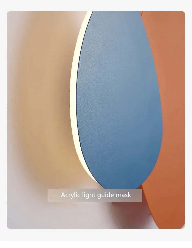 Modern Led Wall Lamp | Contemporary Art Decor Lighting For Living Room Bedroom - Sconces