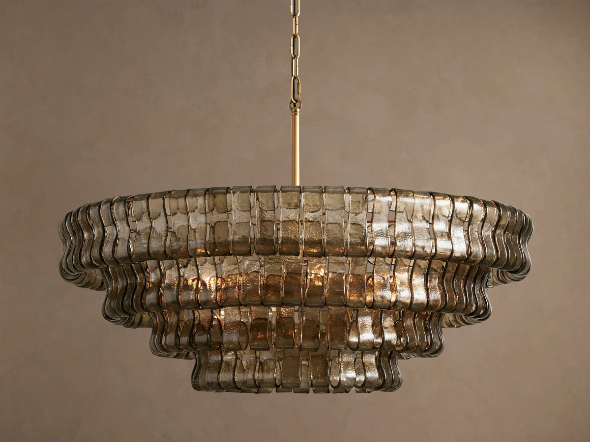 Black or Brass Candelabra Chandelier for Dining Room | 90cm & 120cm Art Deco Entryway Foyer Casalolalights Luxury Lamps