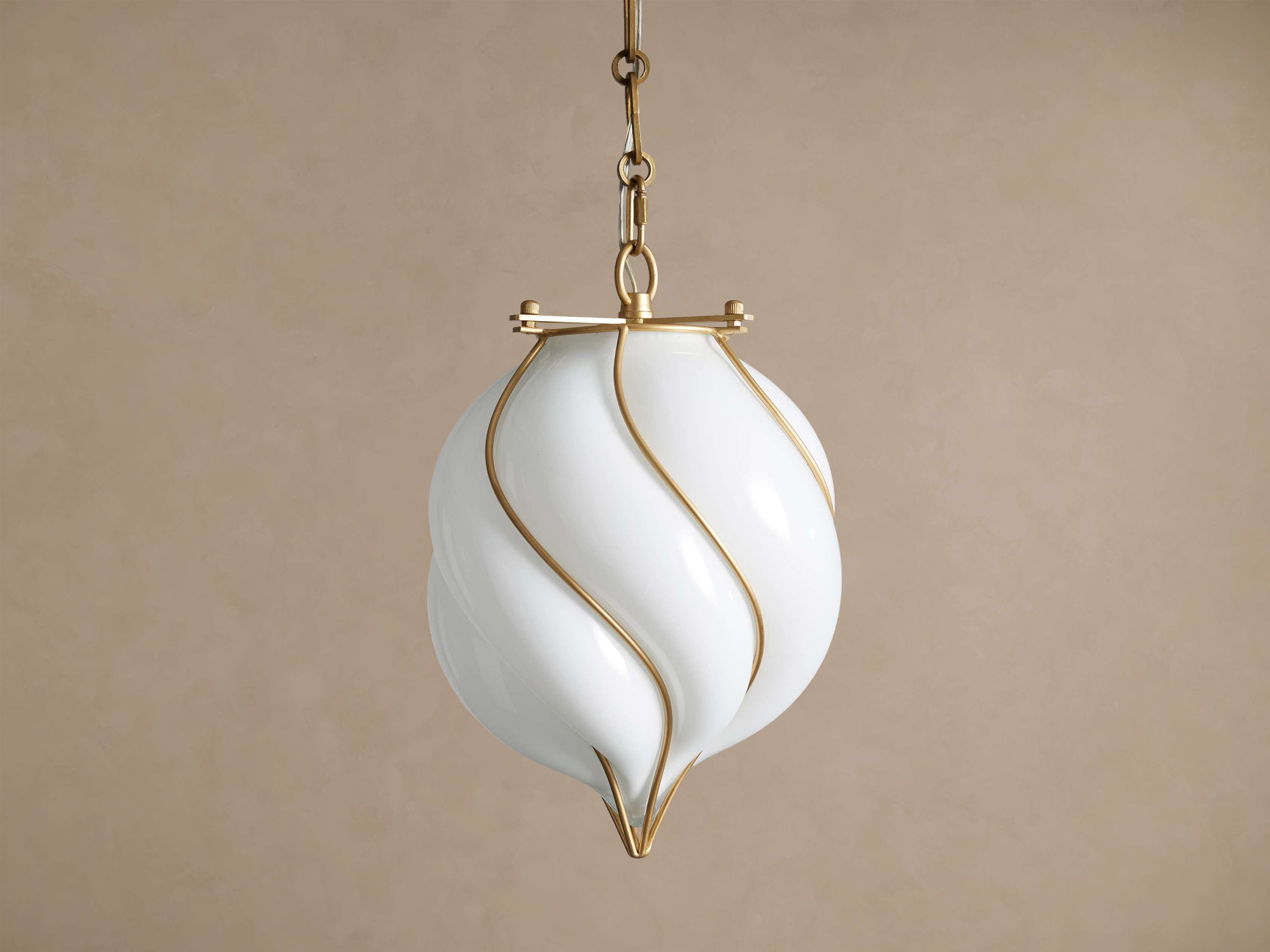 Small Glass and Brass Lantern Pendant Light Entryway Hallway or Kitchen Island Hanging Ceiling Fixture Casalolalights