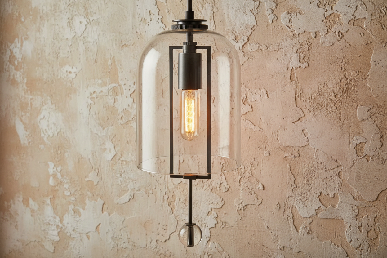 BLACK BRASS AND GLASS WALL SCONCES | DESIGN CLKS8501