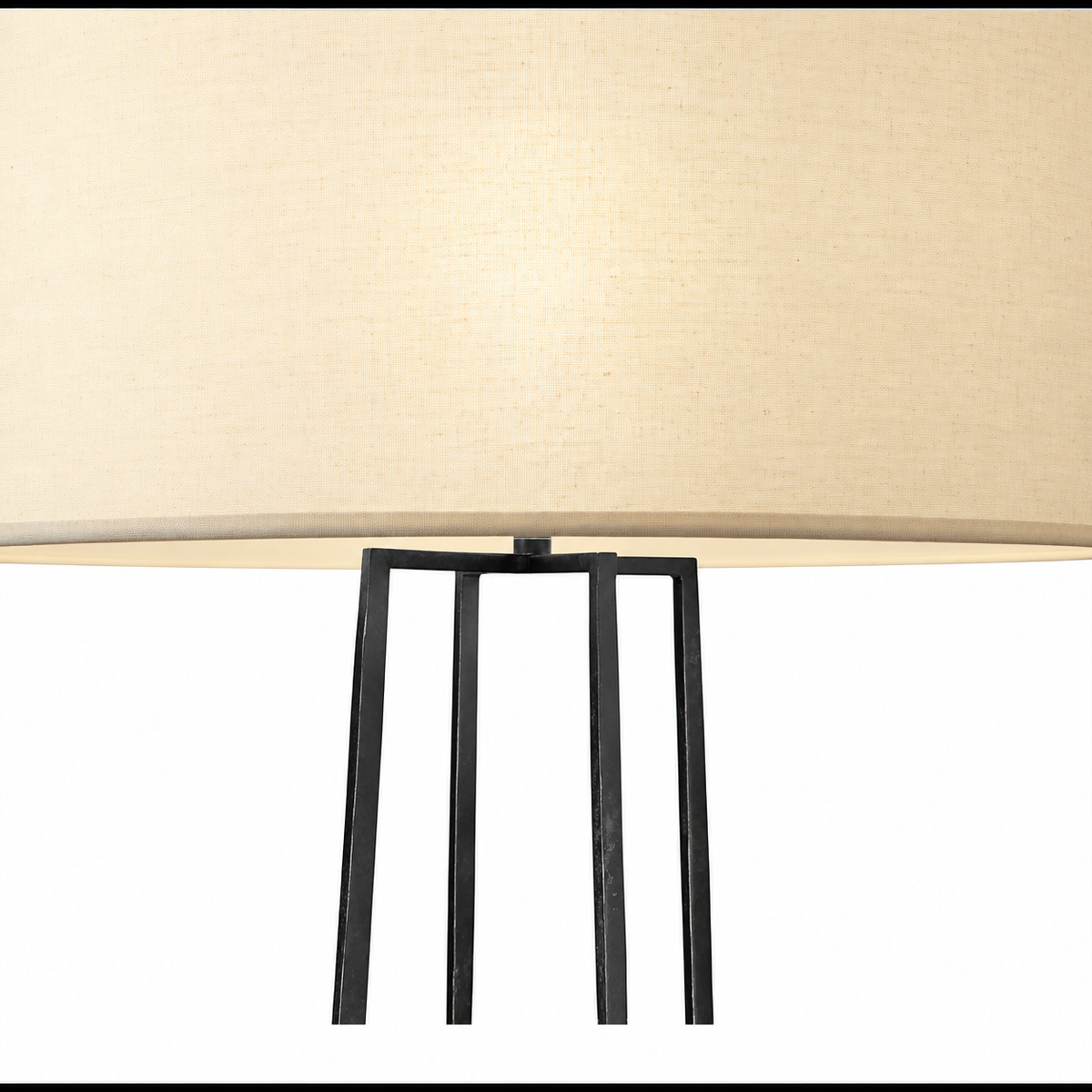 Modern Black Iron Floor Lamp with Drum Shade – Tall Designer Lighting for Living Room Casalola Lights Luxury Lamps