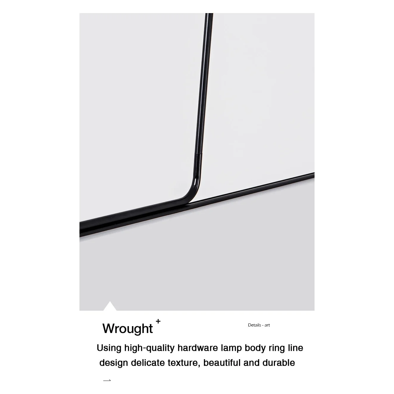 Modern Linear Pendant Lamp | Black Led Minimalist Ceiling Lamps for Kitchen Island Dining Room