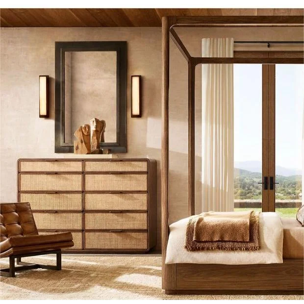 Black Marble & Copper Wall Sconce | Vertical Stone-panel Modern Industrial Hallway Bedside Casalolalights Luxury Lamps