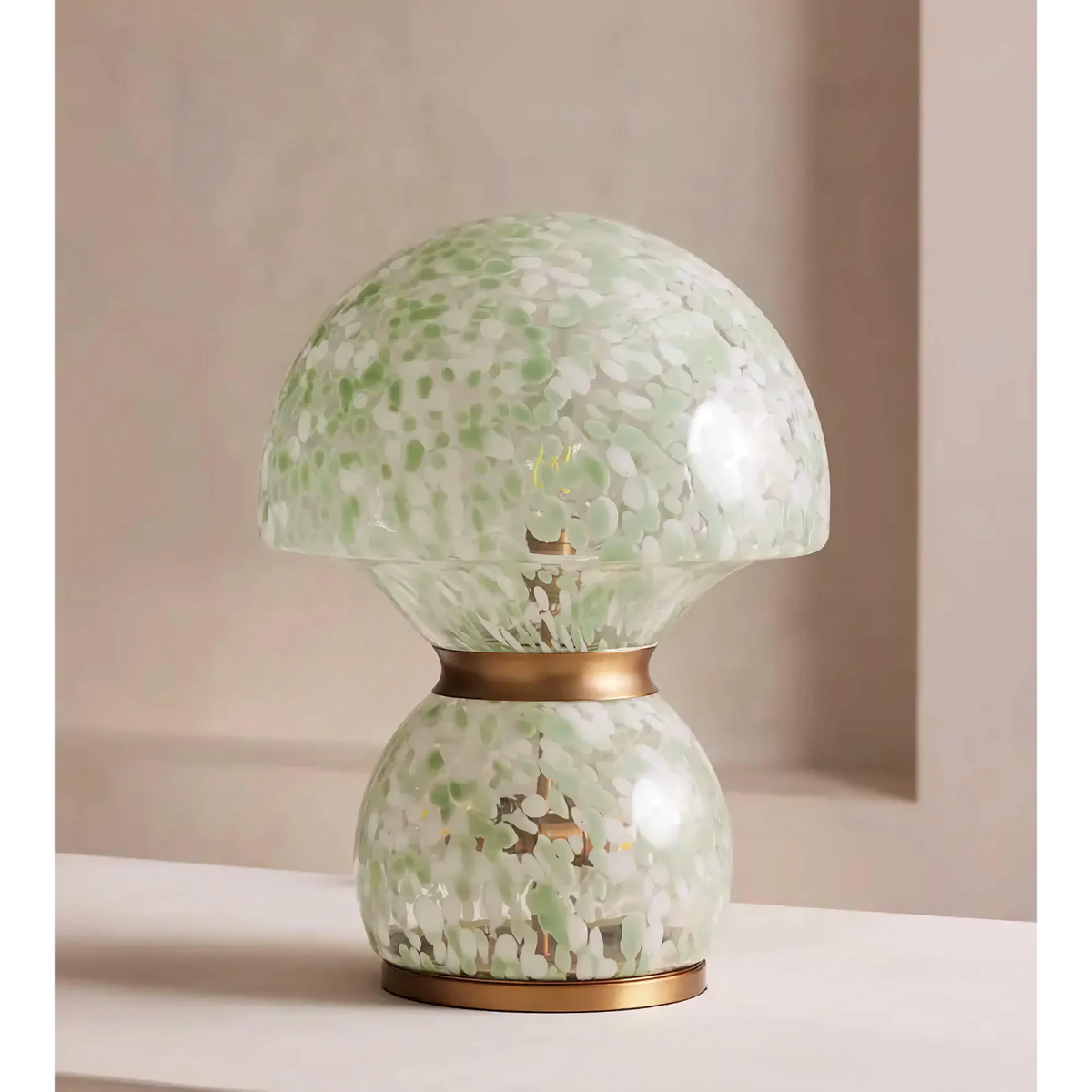 Murano-style Glass Table Lamp | Hand-blown Double-sphere 60cm Eclectic Living Room Casalolalights Luxury Lamps
