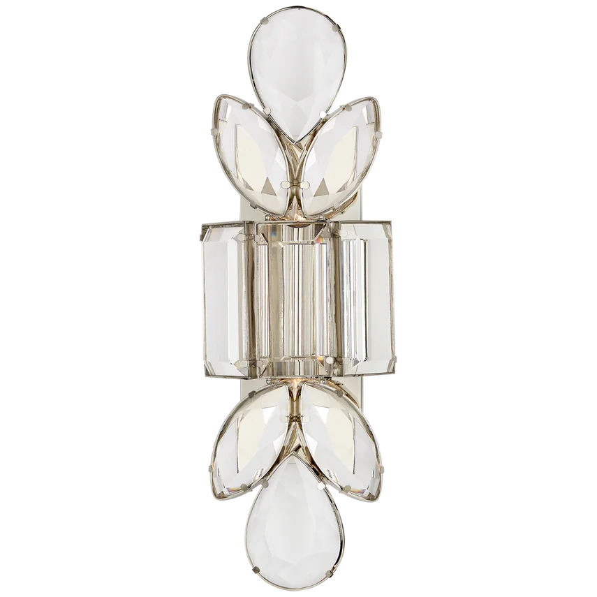 Luxury Crystal Wall Sconce – Elegant Art Deco Light Fixture for High-end Interiors