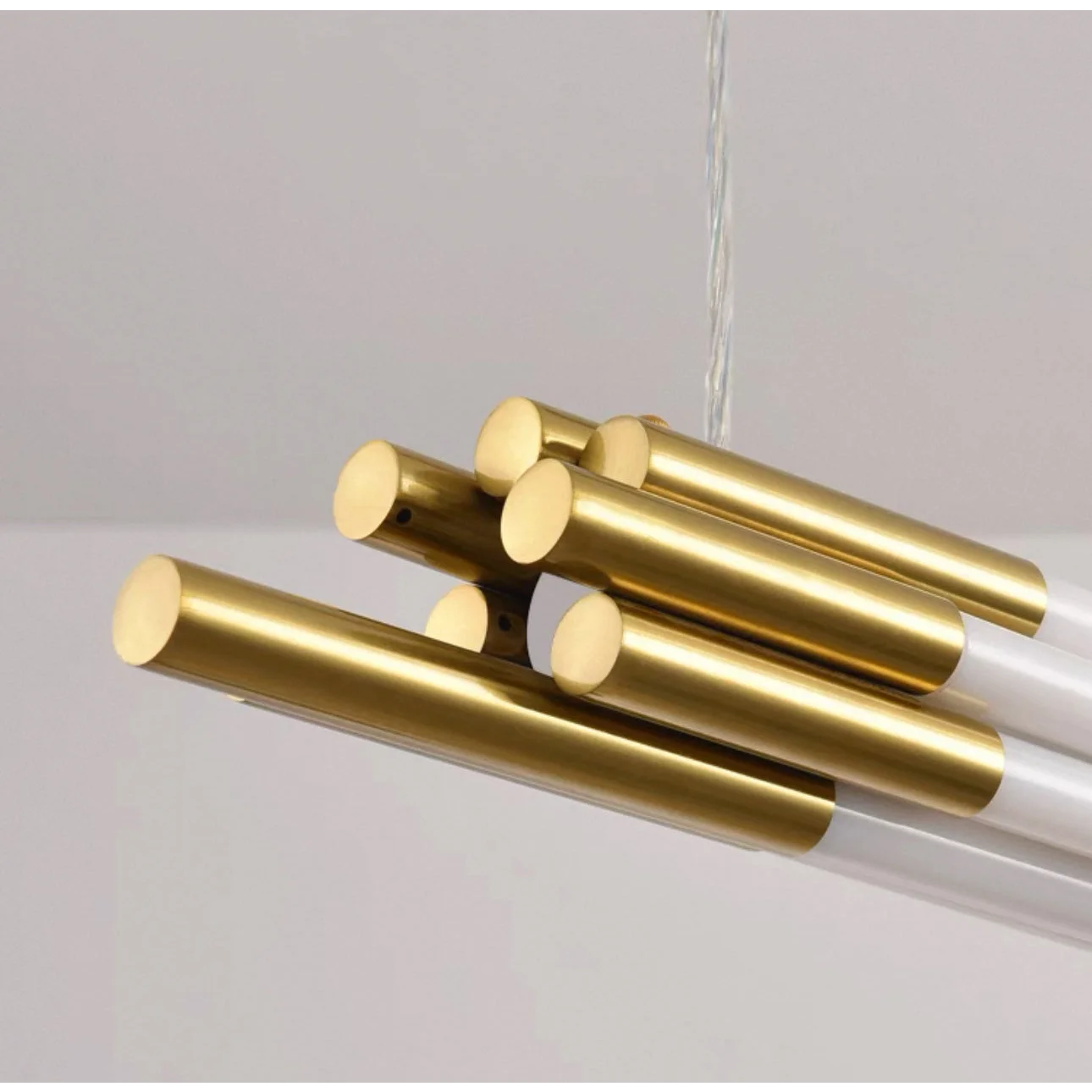 Sculptural Copper Linear Wall Sconces – Modern Minimalist Lighting