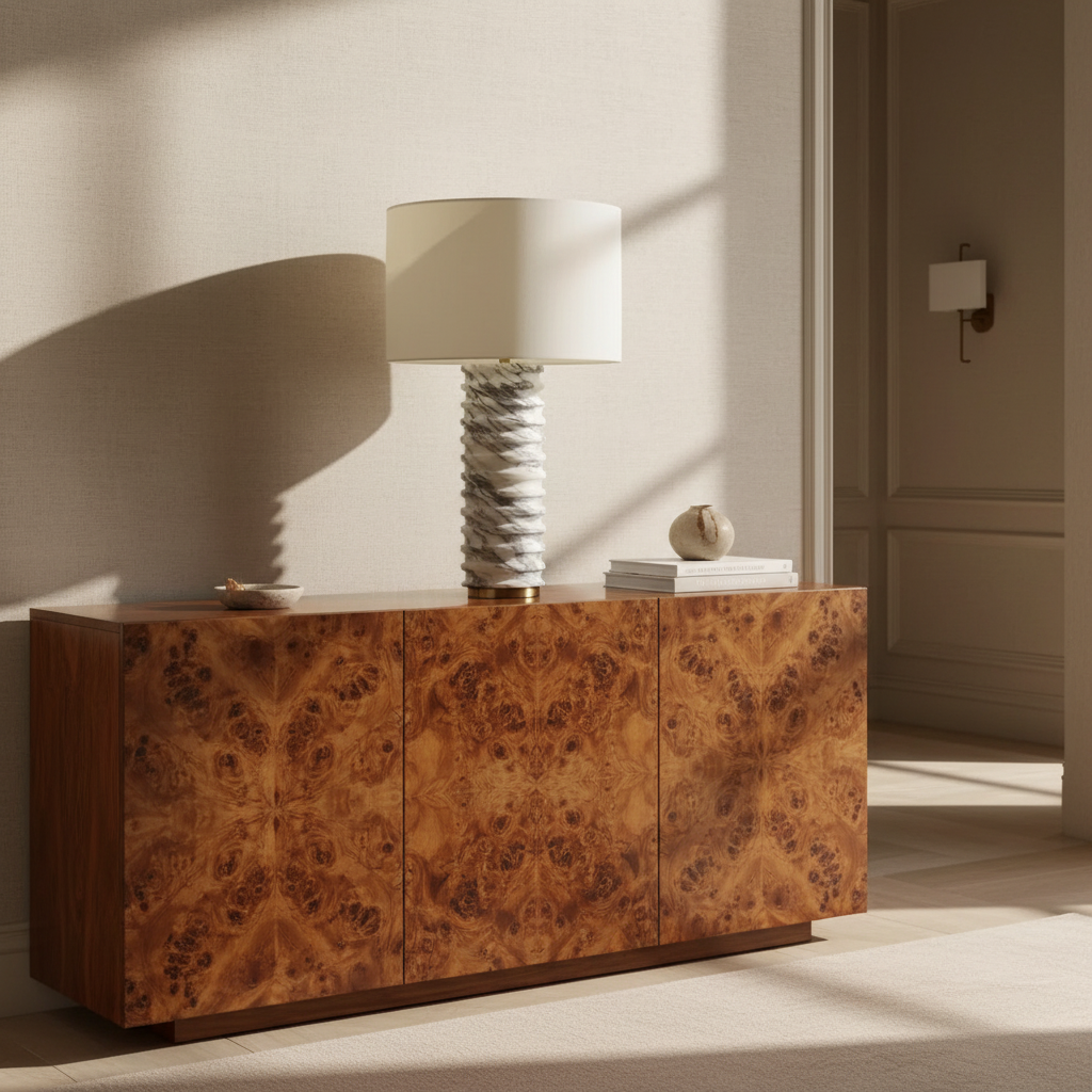 CARVED ITALIAN MARBLE TABLE LAMP | CLVVXC1FT