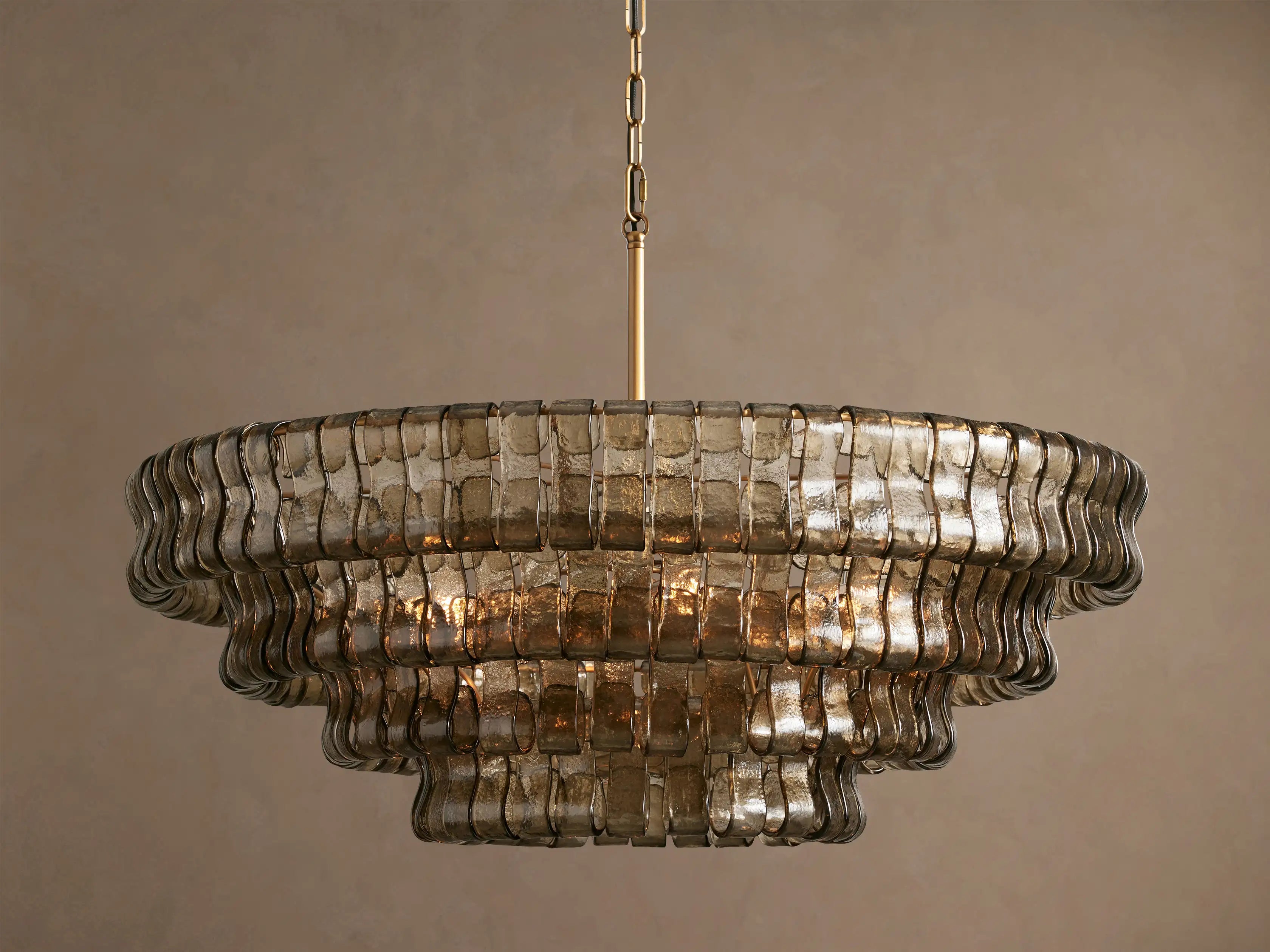 The Bellatrix Chandelier | Black or Brass Candelabra | CLND013