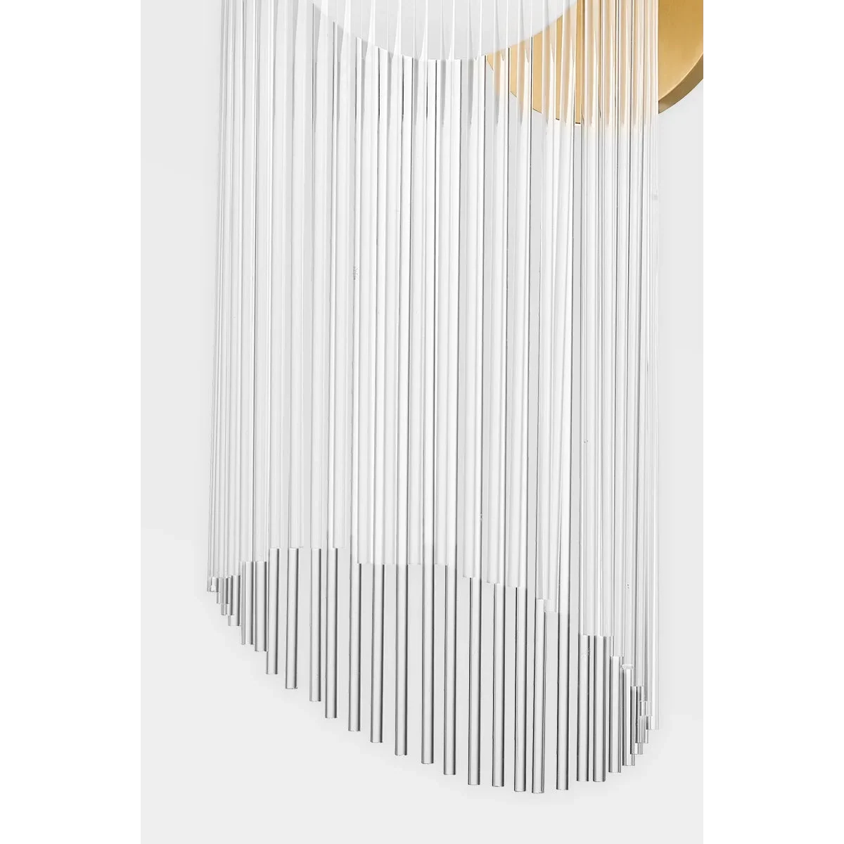 Cascading Glass Rod Chandelier | 12-light Opal Globe & Brass Art Deco Dining Foyer Casalolalights Luxury Lamps