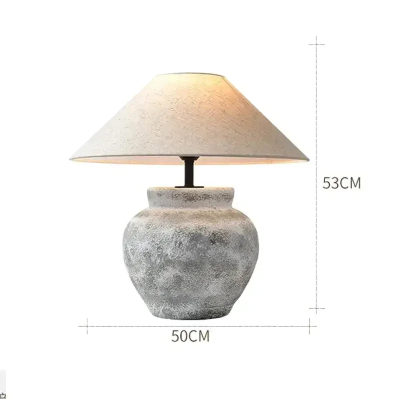 Ceramic Led Table Lamp For Modern Minimalism Quiet Luxury Homes - Minimalist Lamps