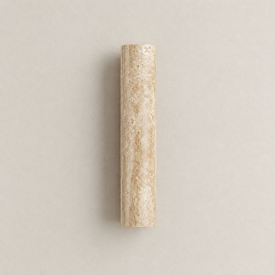 APPLIQUE DA PARETE IN MARMO TAUPE