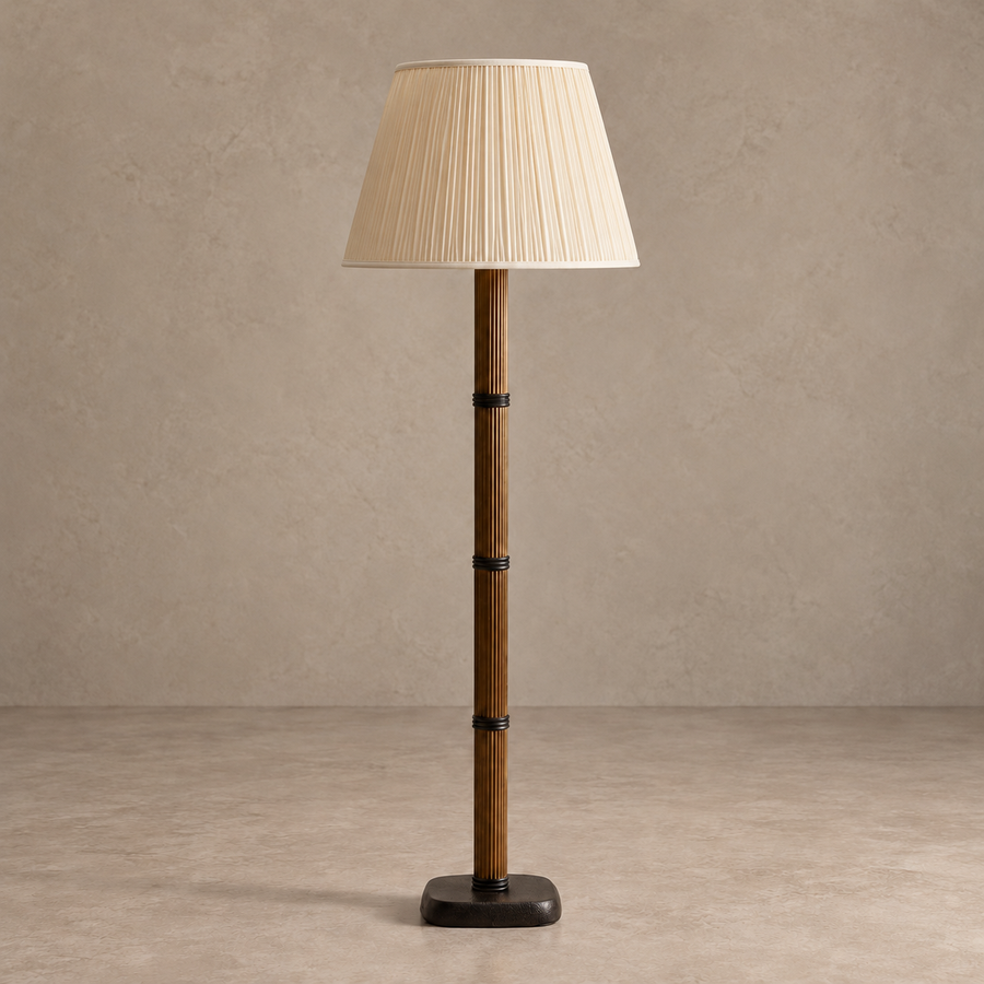 Galerie Fluted Column Floor Lamp