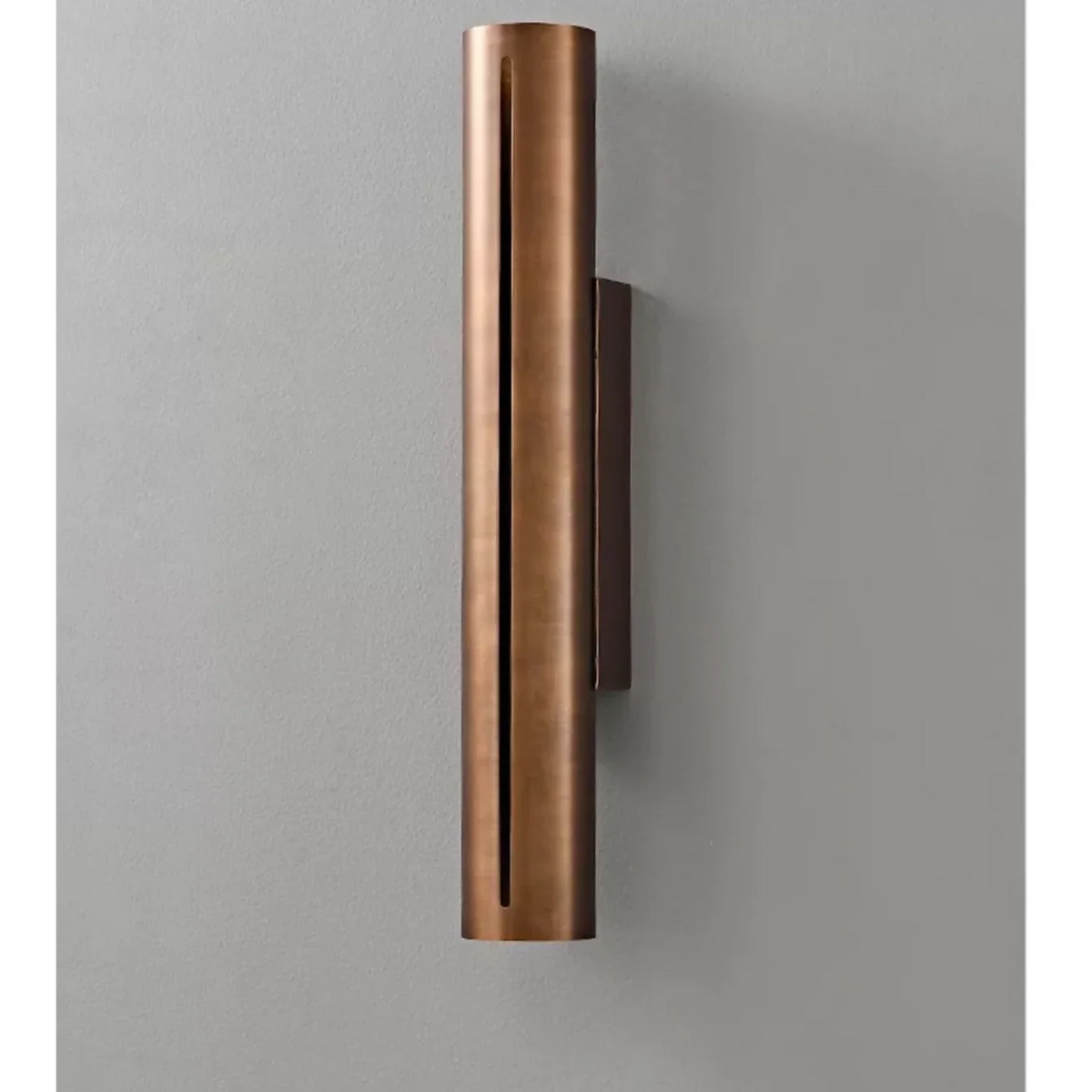 Copper Wall Light | Vertical-slit Cylinder Sconce Modern Minimalist Hallway Living Room & Bedroom Casalolalights Luxury