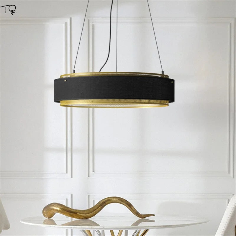 Round Ceiling Light Fixture | Modern Luxe Low Lamp | Casalola