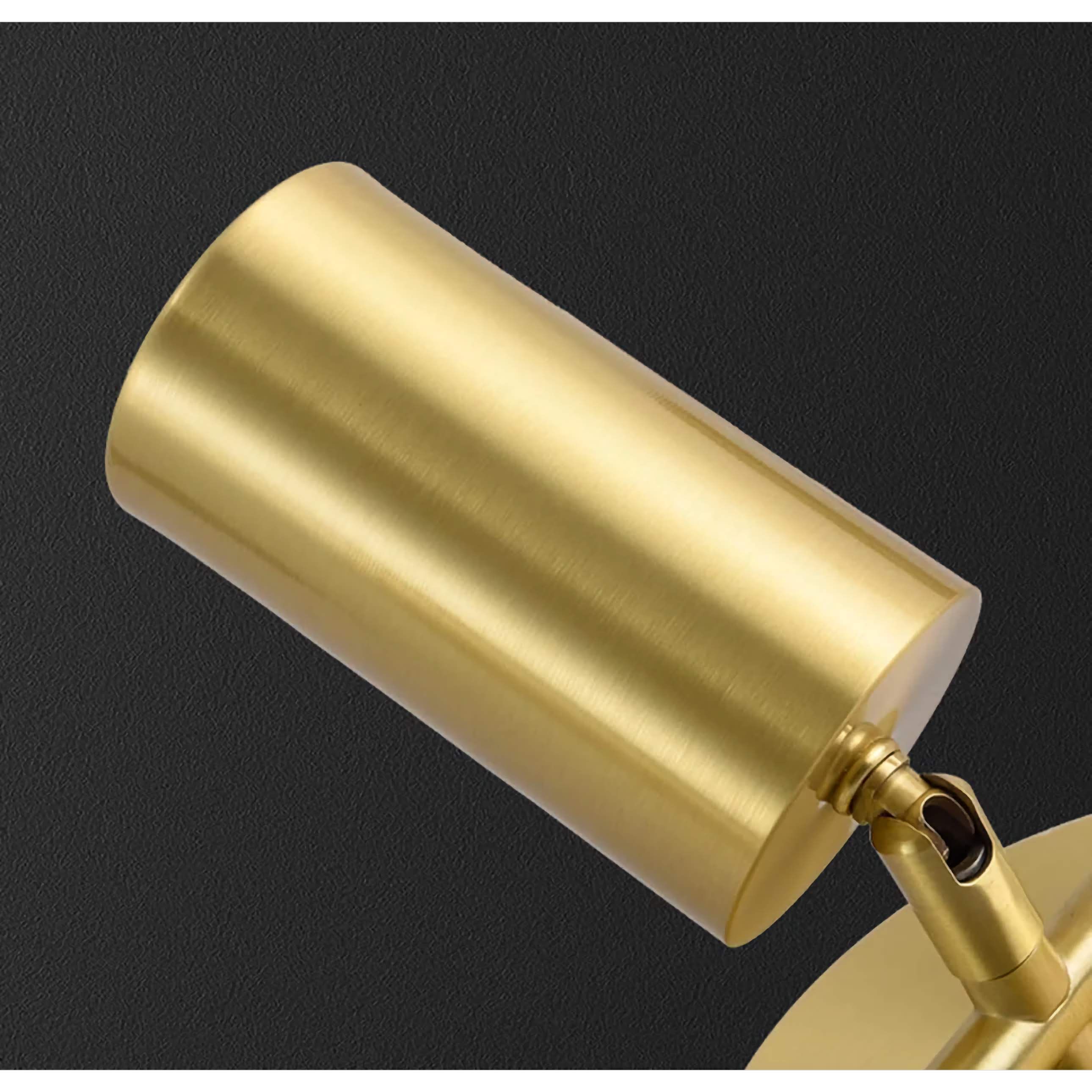 Copper Single Swing Light – Adjustable Flush Mount Ceiling for Low Ceilings