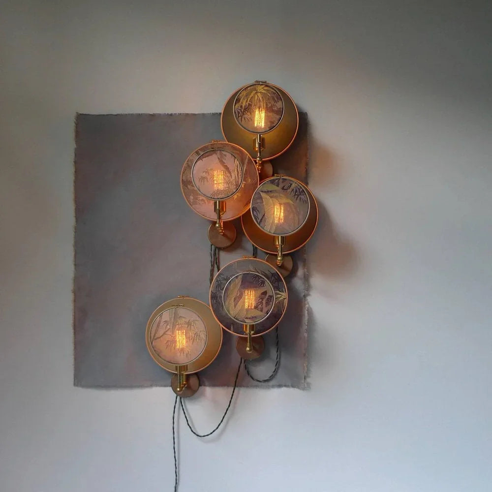 Copper Wall Light | Eclectic & Wood Sconce Bohemian Modern Living Room Bedroom Casalolalights Luxury Lamps for Interior