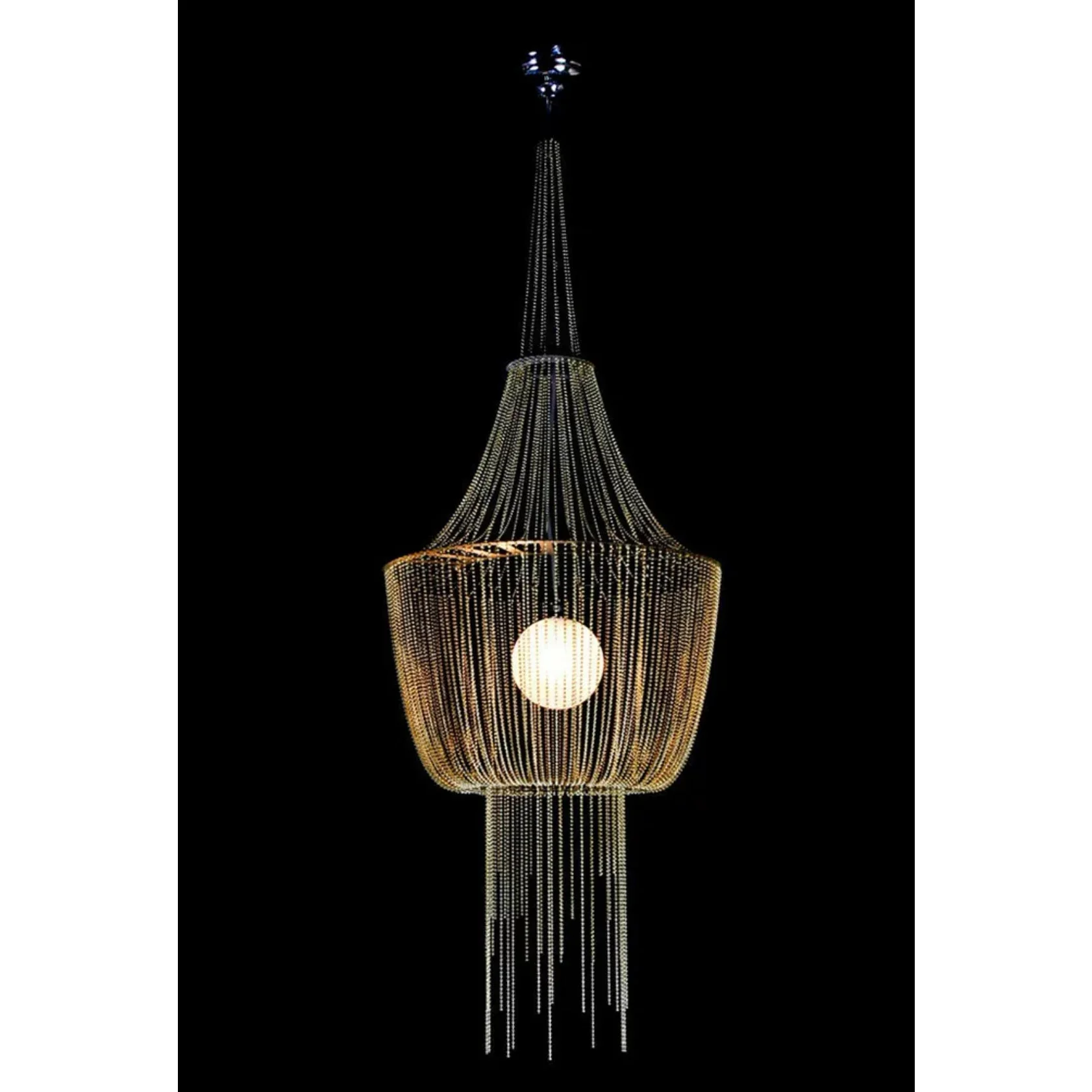 Modern Unique Chandelier for Dining Room – Pendant Lighting Ceiling Light Fixture Contemporary Hanging Lamp