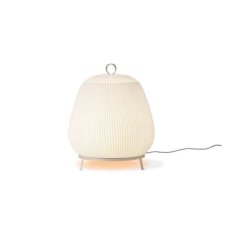 Ecru Knitting Fabric Table Lamp for Living Room Bedroom Restaurants