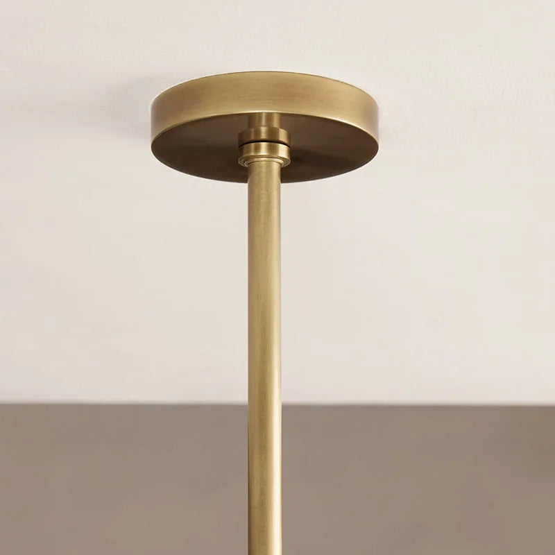 Edith American Simple High-end Copper Chandel