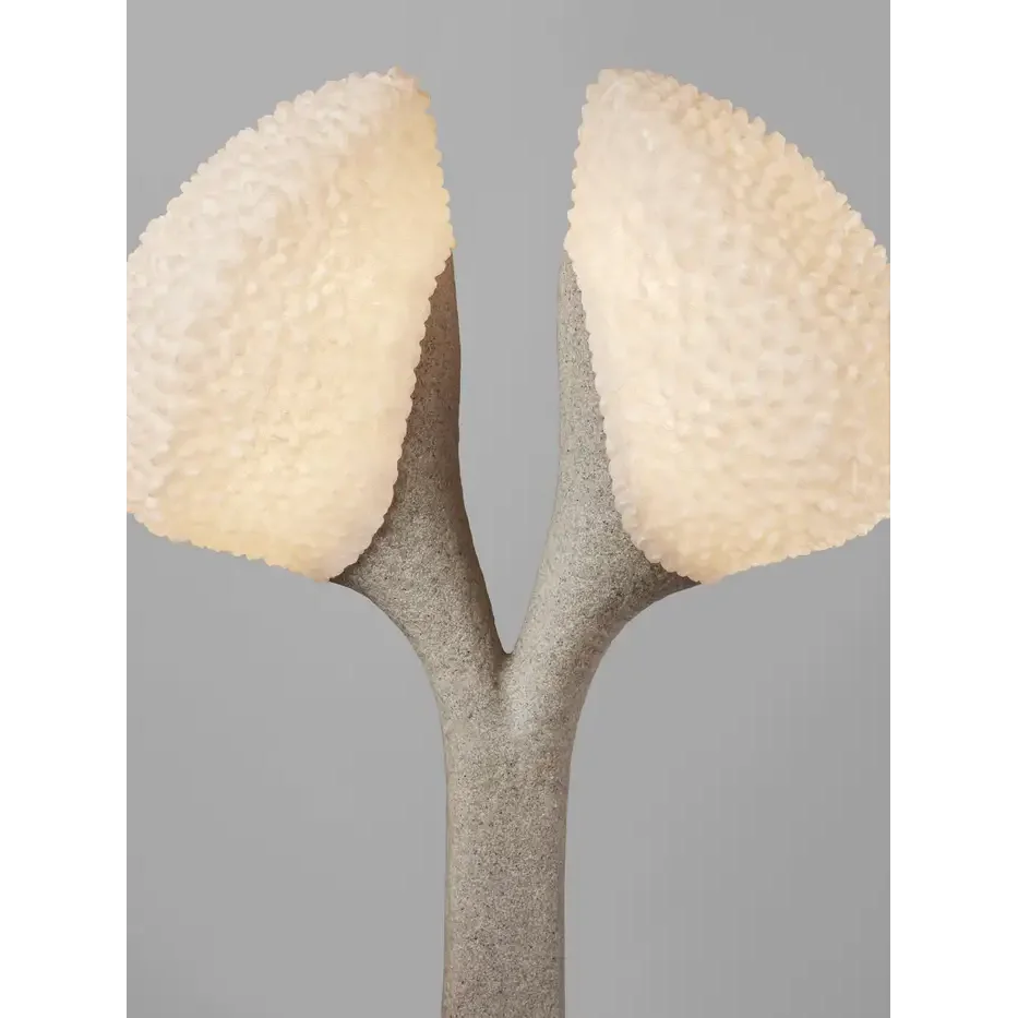 Glass Floor Lamp 173cm | Sculptural Glass-mesh Double Contemporary Art Living Room Casalolalights Luxury Lamps