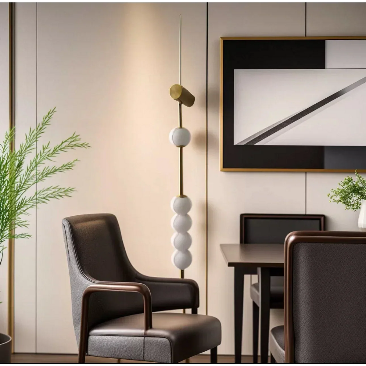 Iron Wall Light 80cm | French-modern Acrylic Sconce Gold or Black Living Room & Corridor Casalolalights Luxury Lamps