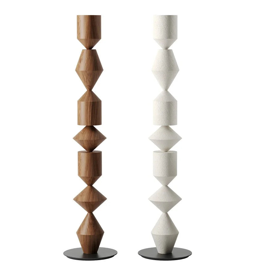 Iron Floor Lamp 153cm | Geometric Sculptural Standing Modern Industrial Living Room & Office Casalolalights Luxury