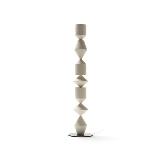 Iron Floor Lamp 153cm | Geometric Sculptural Standing Modern Industrial Living Room & Office Casalolalights Luxury