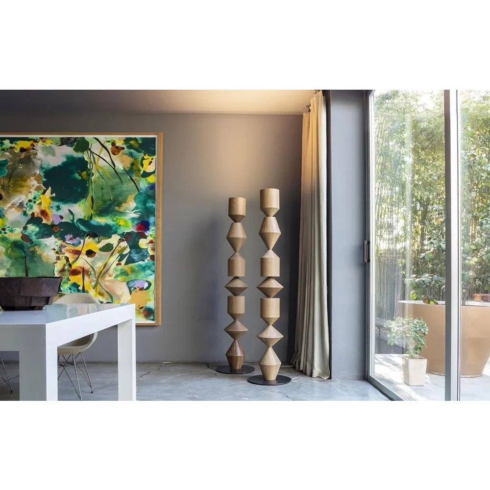 Iron Floor Lamp 153cm | Geometric Sculptural Standing Modern Industrial Living Room & Office Casalolalights Luxury