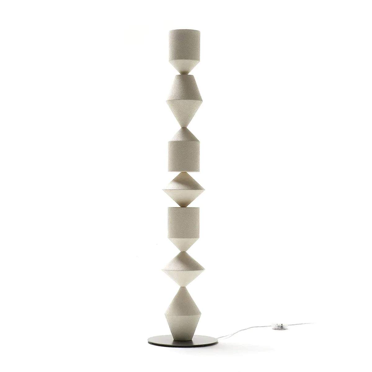 Iron Floor Lamp 153cm | Geometric Sculptural Standing Modern Industrial Living Room & Office Casalolalights Luxury