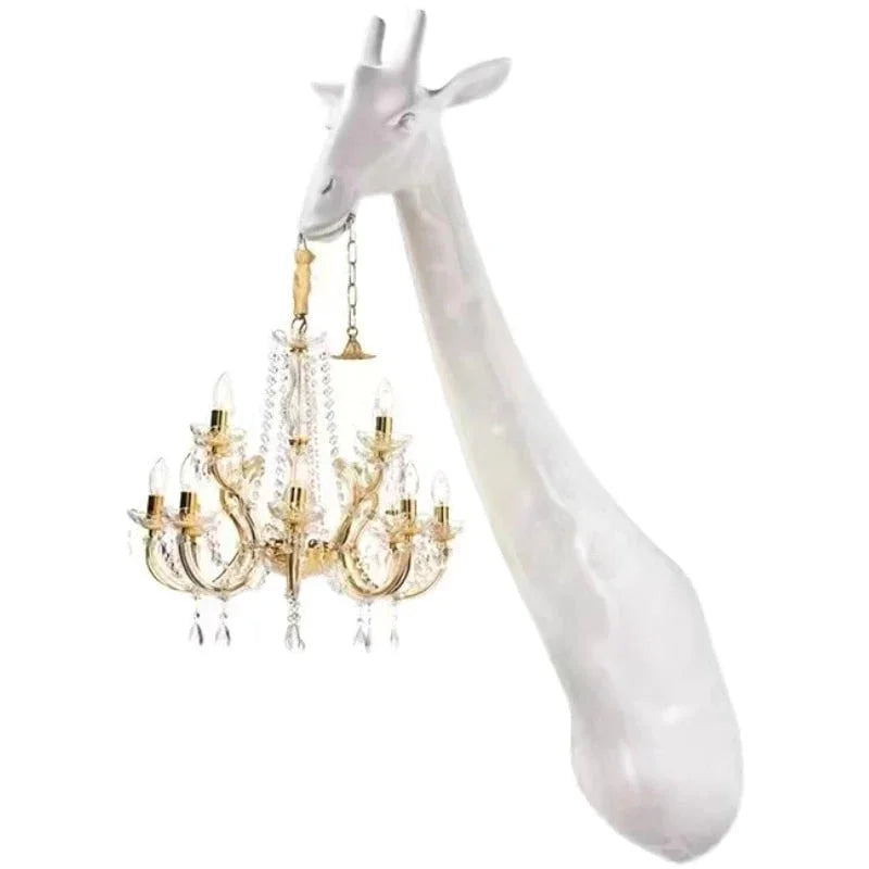 Decorative Wall Sconces with Mary Therese Crystal Chandelier | Luxury Giraffe for Elegant Spaces